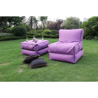Linen Outdoor Bean Bag Chair Cover