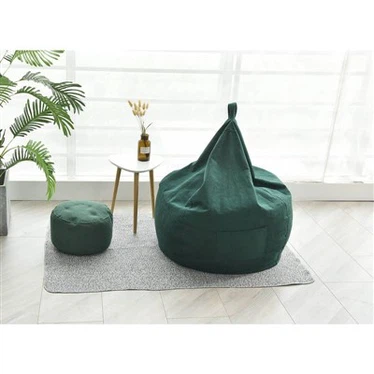 Sab nraum zoov Waterproof Zipper Bean Bag Chair Cover