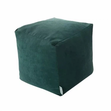 Square Washable Taum Hnab Lub Rooj Zaum Npog